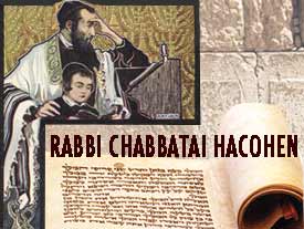 Rabbi Chabtaï Hacohen (5382-5453 ; 1622-1663)